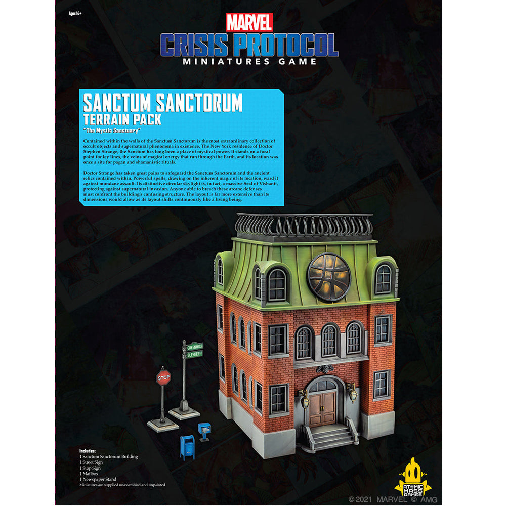 Marvel Crisis Protocol: Sanctum Sanctorum Terrain (ONLINE ORDER ONLY)