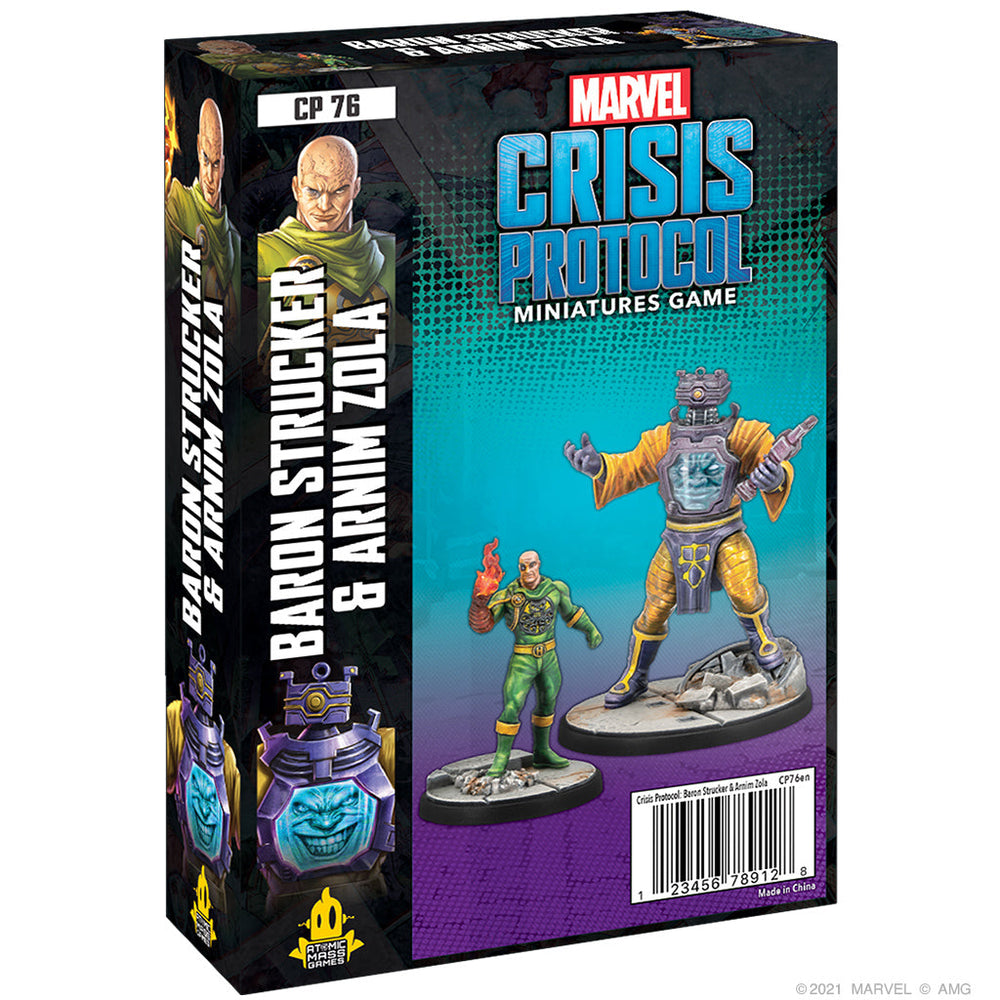 Marvel Crisis Protocol: Baron Strucker & Arnim Zola (ONLINE ORDER ONLY)