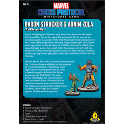 Marvel Crisis Protocol: Baron Strucker & Arnim Zola (ONLINE ORDER ONLY)