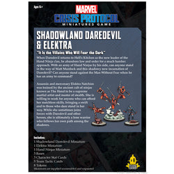 Marvel Crisis Protocol - Shadowland Daredevil & Elektra (Online Order Only)