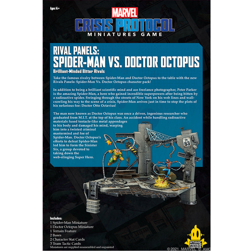 Marvel Crisis Protocol: Rival Panels - Spider-man vs. Doctor Octopus (ONLINE ORDER ONLY)