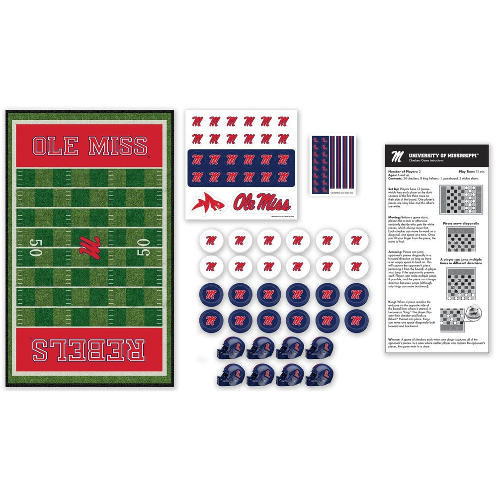 Ole Miss Rebels Checkers Board Game (ONLINE ORDER ONLY)