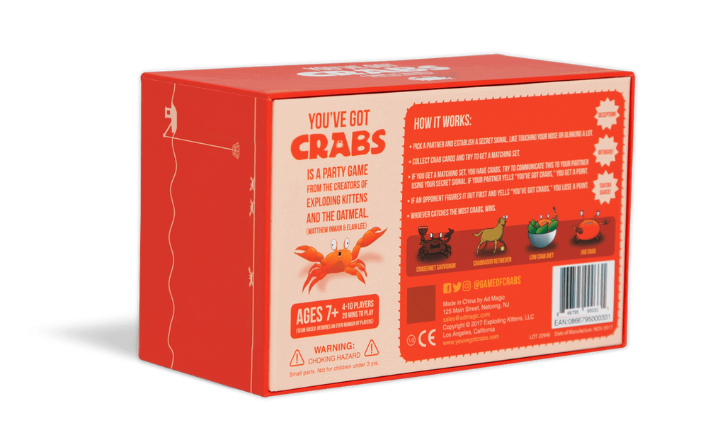 You’ve Got Crabs (ONLINE ORDER ONLY)