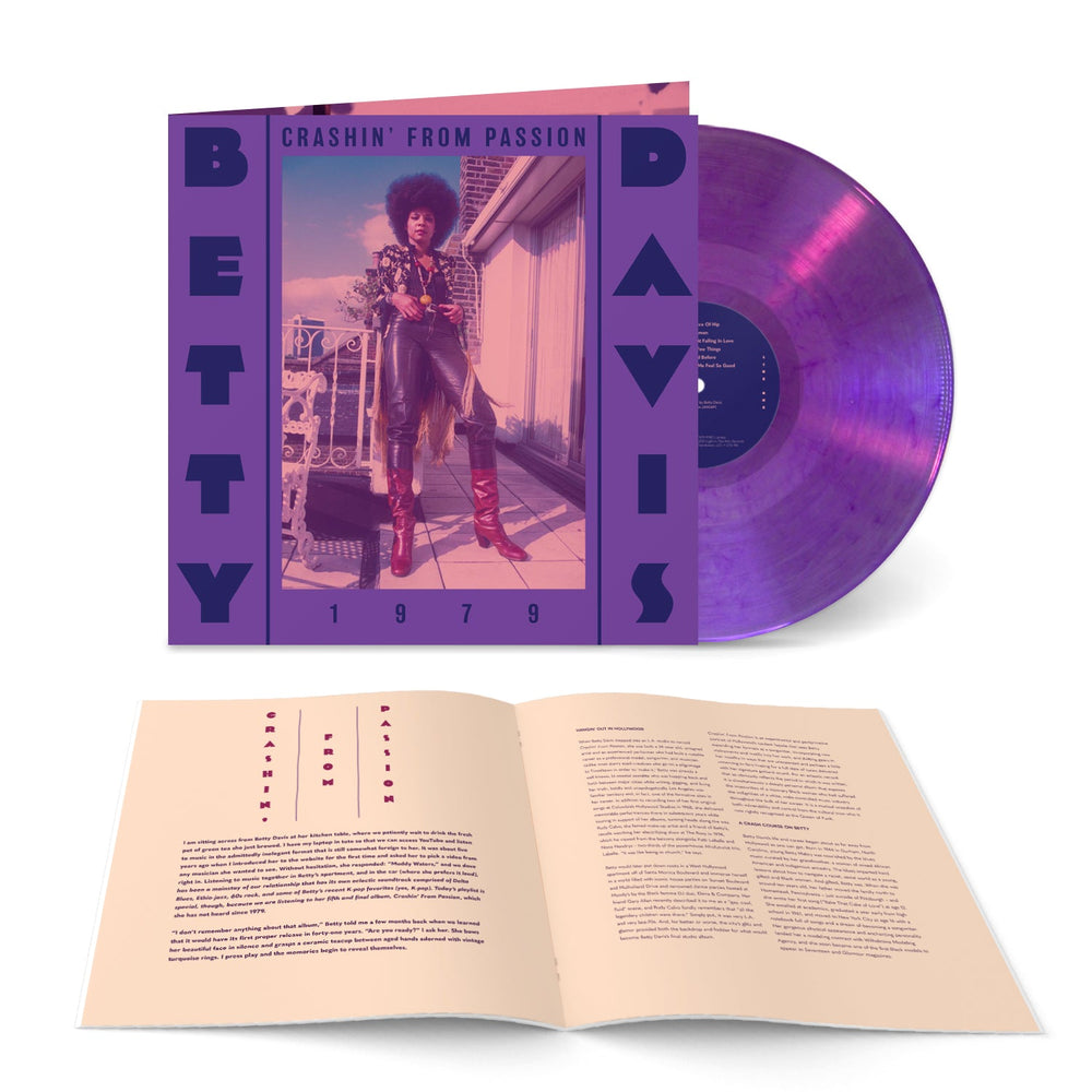 Betty Davis - Crashin' From Passion (Ltd Purple) [Vinyl] (ONLINE ORDER ONLY)
