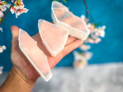 Polished Selenite, Ulexite, TV Stone - Selenite Plate (ONLINE ORDER ONLY)