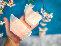 Polished Selenite, Ulexite, TV Stone - Selenite Plate (ONLINE ORDER ONLY)