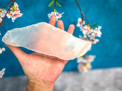 Polished Selenite, Ulexite, TV Stone - Selenite Plate (ONLINE ORDER ONLY)