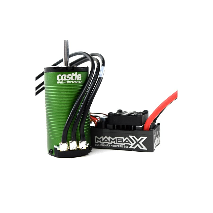 Castle Creations Mamba X SCT 1/10 Brushless Combo 1415 Sensored Motor 2400kV 5mm Shaft (ONLINE ORDER ONLY)