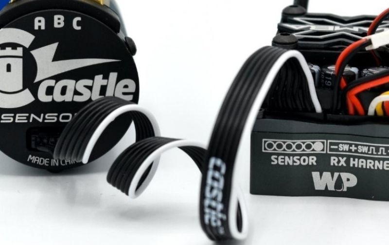 Castle Creations Direct Connect Sensor Wire, 100mm 011-0176-00 (ONLINE ORDER ONLY)