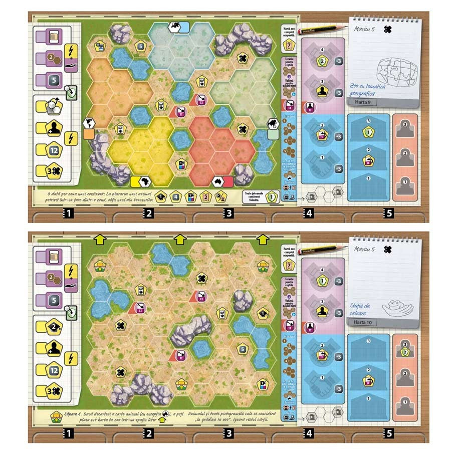 Ark Nova Expansion: Zoo Map Pack 1 (ONLINE ORDER ONLY)