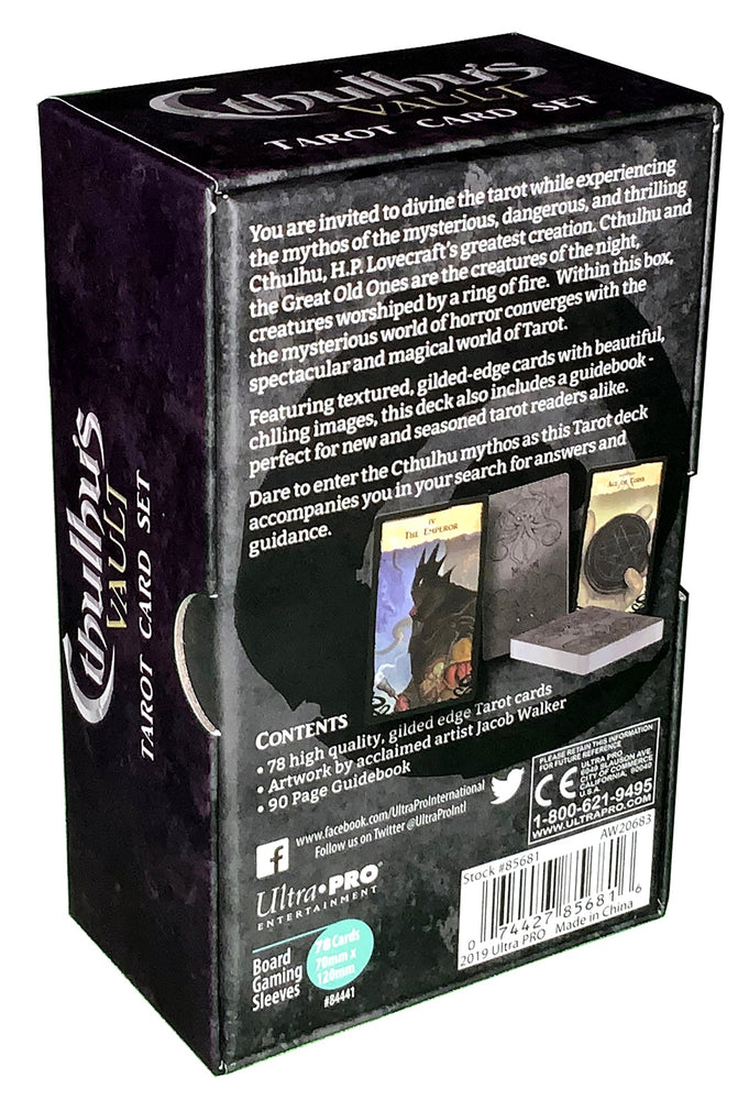 Cthulhu’s Vault Tarot Card Set: A Lovecraft-themed experience (ONLINE ORDER ONLY)