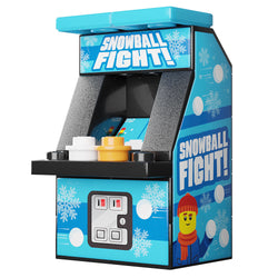 Snowball Fight Arcade Machine made using LEGO parts - B3 Customs (Online Order Only)