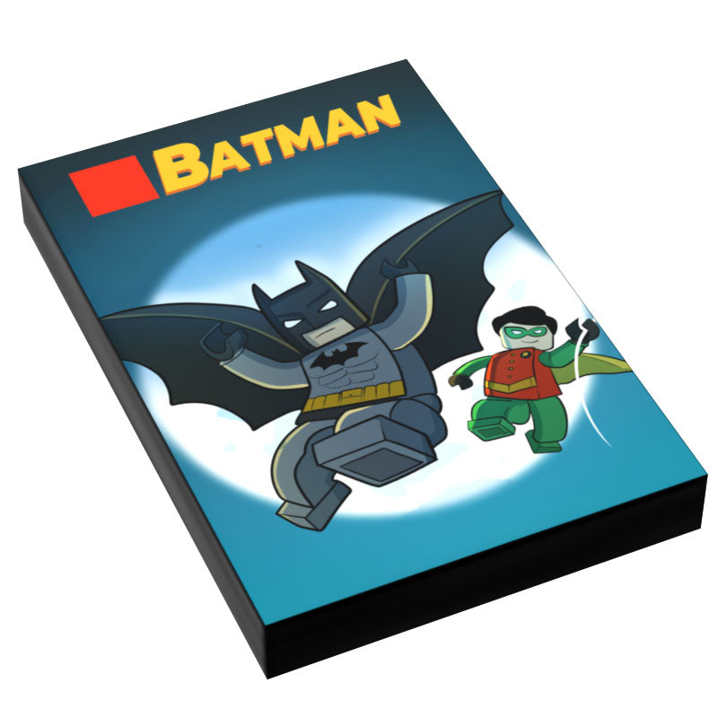 Custom Batman Original Video Game Cover (2x3 Tile) - B3 Customs (Online Order Only)