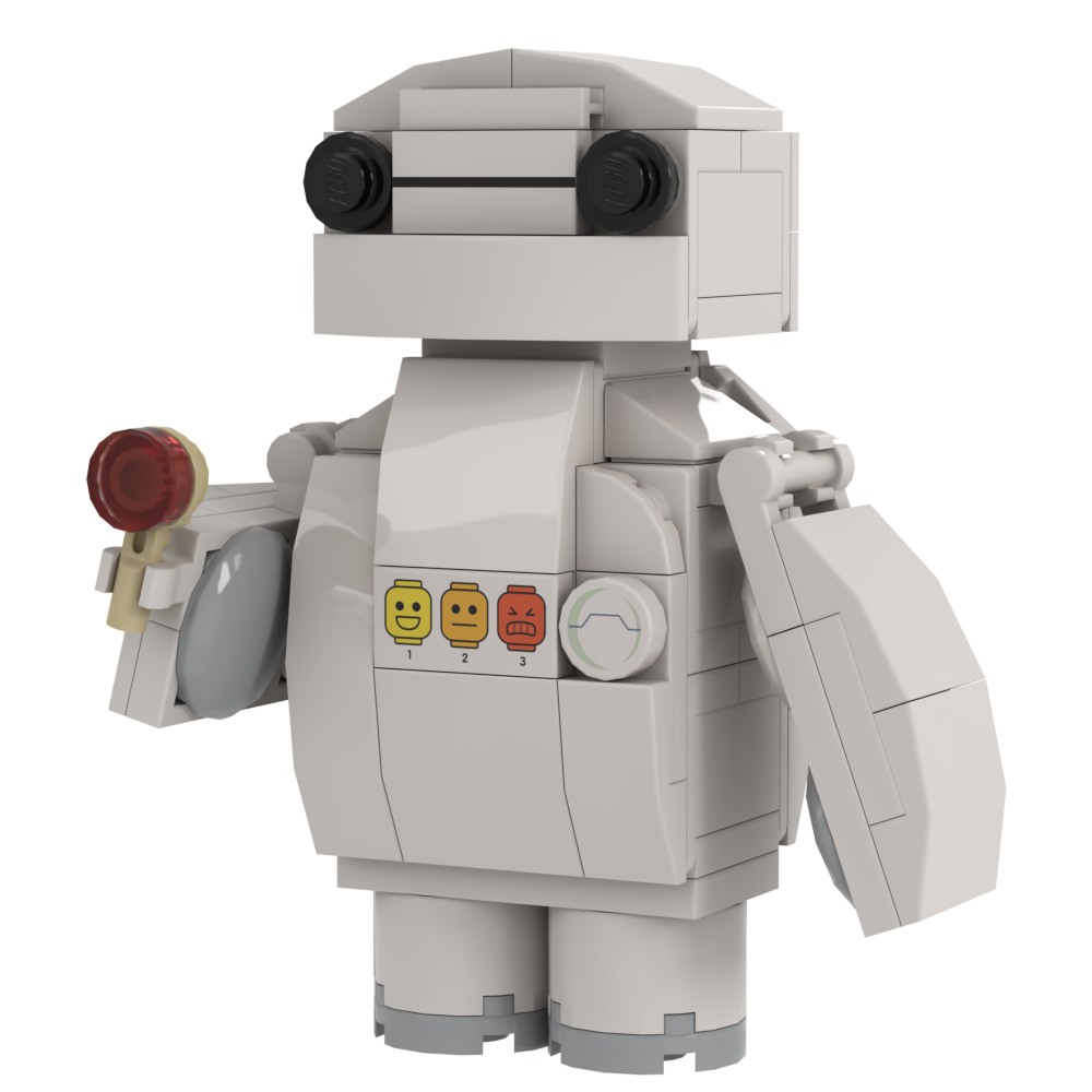 Inflated Robot Building Set made using LEGO parts - B3 Customs (Online Order Only)