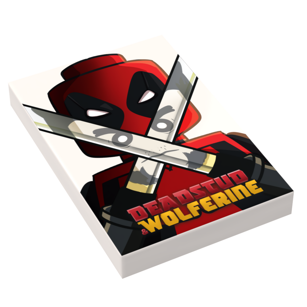 Deadstud & Wolferine (Version 1) Movie Cover (2x3 Tile) - B3 Customs (Online Order Only)