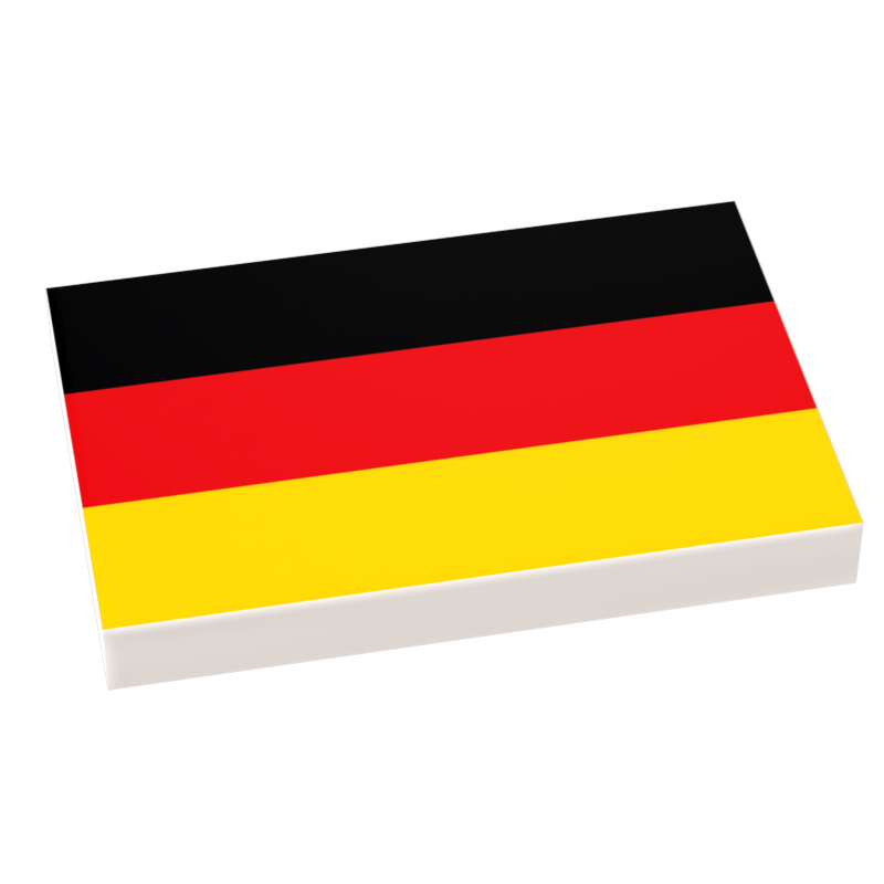 Germany Flag (2x3 Tile) (ONLINE ORDER ONLY)