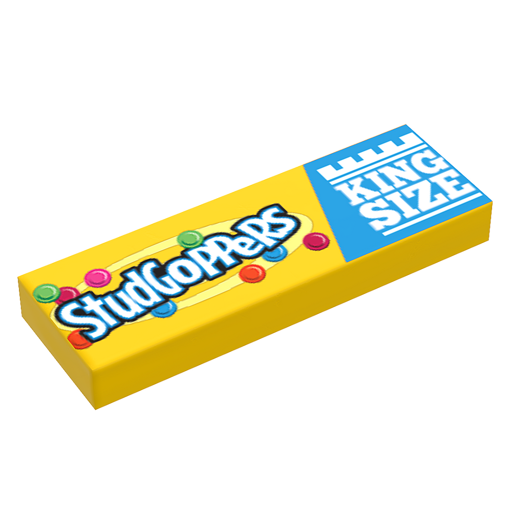 Studgoppers Candy (King Size) - B3 Customs® Printed 1x3 Tile (Online Order Only)
