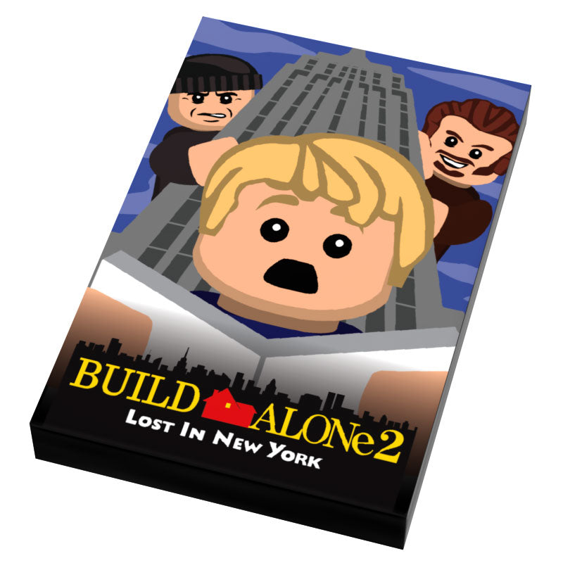 Build Alone 2 Movie Cover (2x3 Tile) - B3 Customs (Online Order Only)