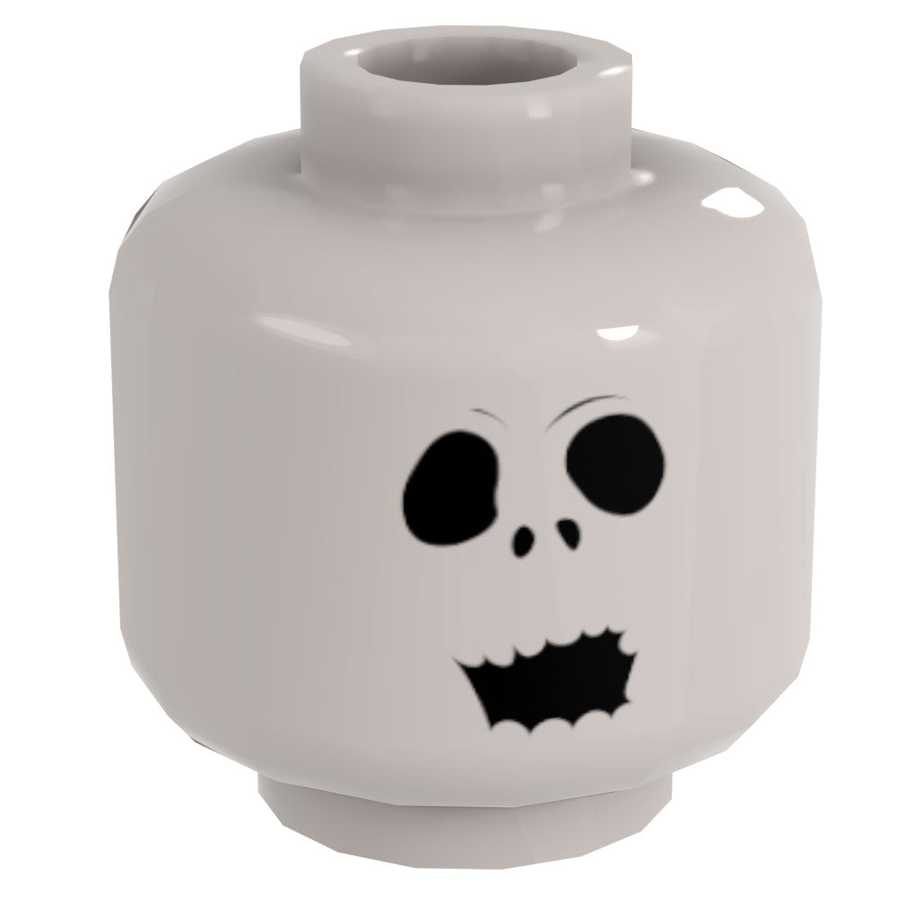 Bone Daddy Gasping Minifig Head #3  - B3 Customs (Online Order Only)