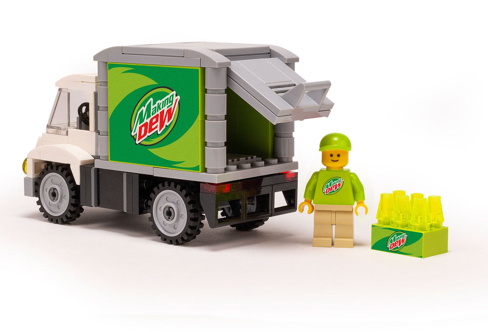 B3 Customs Making Dew Soda Delivery Truck with Minifigure (Online Order Only)