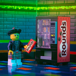 Rounds - B3 Customs Candy Bar Vending Machine made using LEGO parts (Online Order Only)