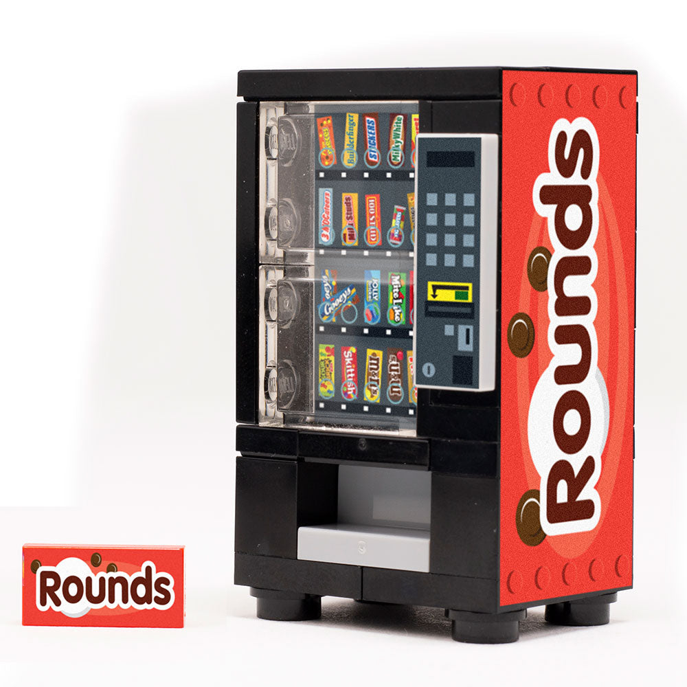 Rounds - B3 Customs Candy Bar Vending Machine made using LEGO parts (Online Order Only)