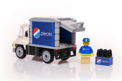 B3 Customs Pieces Soda Delivery Truck with Minifigure (Online Order Only)