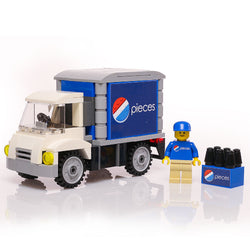 B3 Customs Pieces Soda Delivery Truck with Minifigure (Online Order Only)