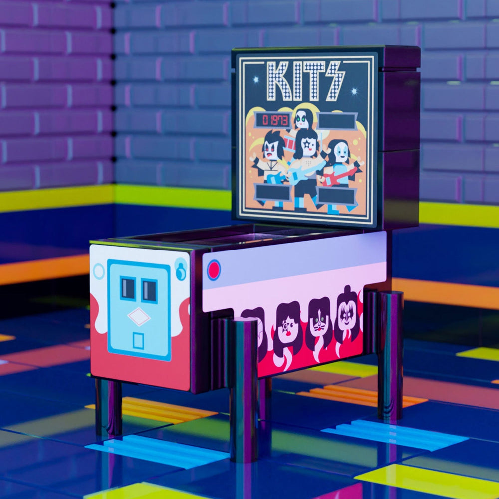 KITS - B3 Customs Pinball Arcade Machine Building Set made using LEGO parts (Online Order Only)