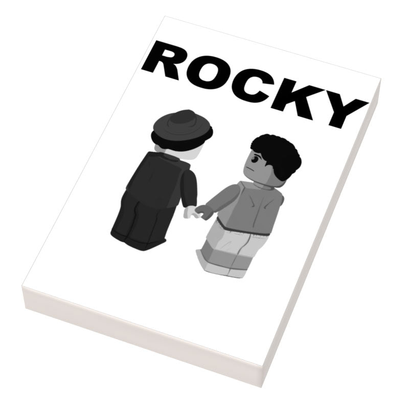 Rocky Movie Cover (2x3 Tile) - B3 Customs (Online Order Only)