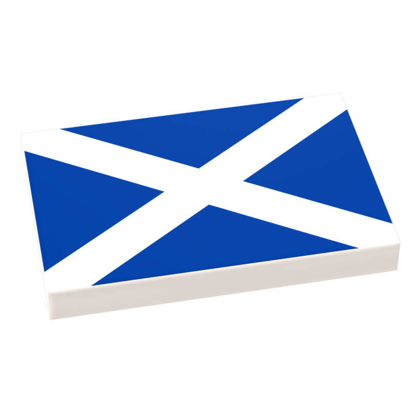 Scotland Flag (2x3 Tile) (ONLINE ORDER ONLY)