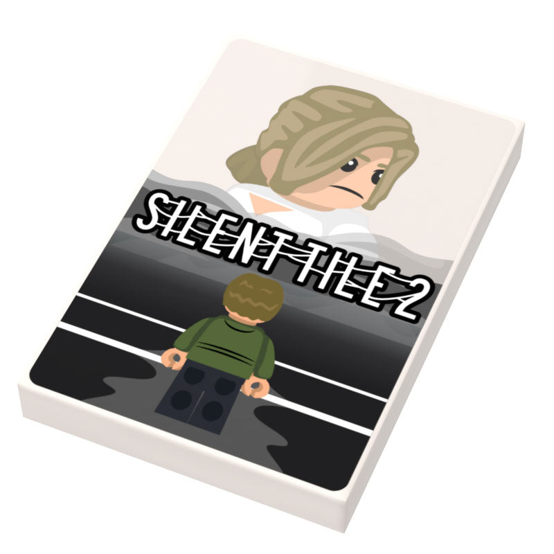 Silent Tile 2 Video Game Cover (2x3 Tile) - B3 Customs (Online Order Only)