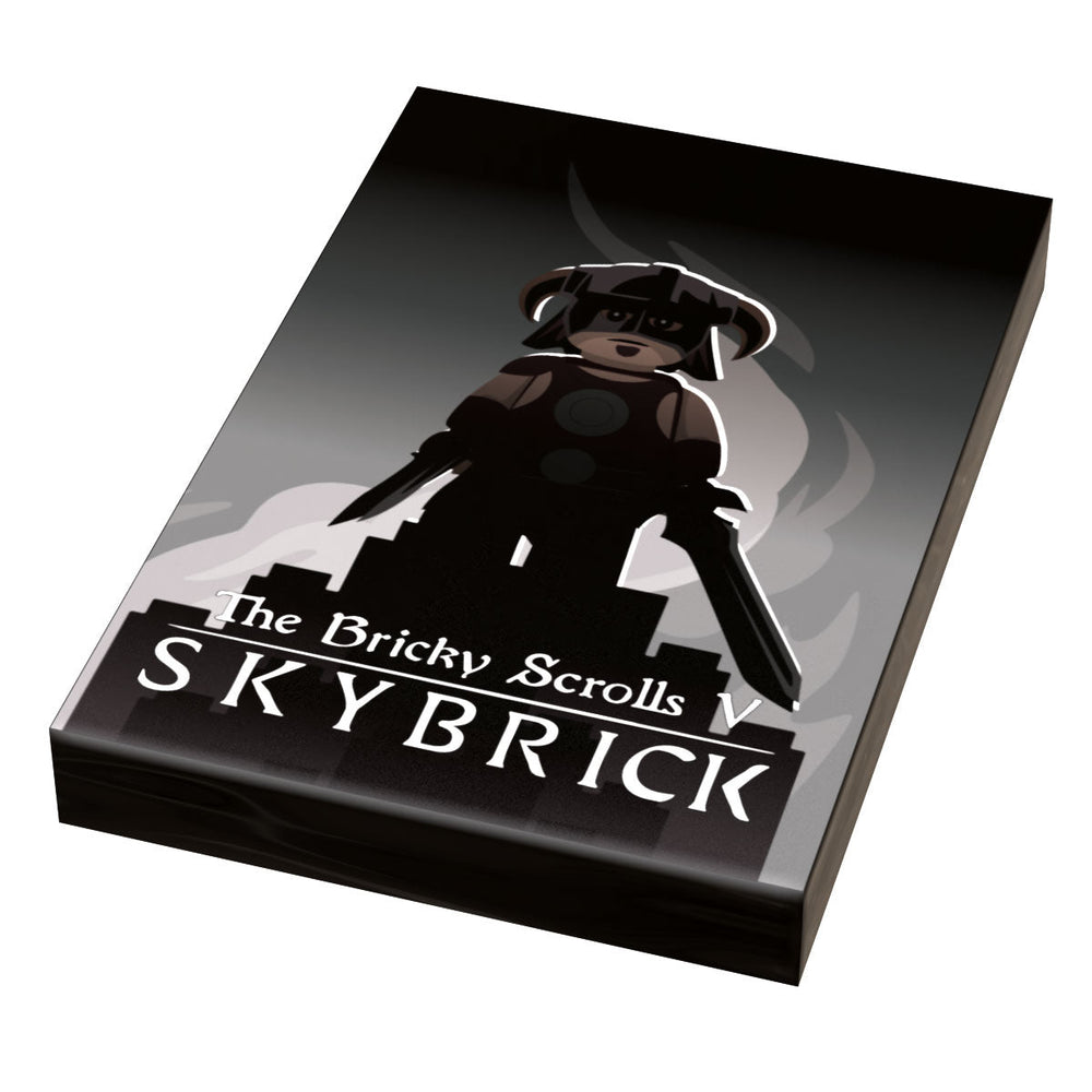 Skybrick: The Bricky Scrolls Video Game Cover (2x3 Tile) - B3 Customs (Online Order Only)