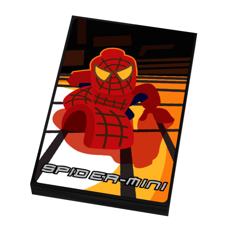 Spider-Mini Movie Cover (2x3 Tile) - B3 Customs (Online Order Only)