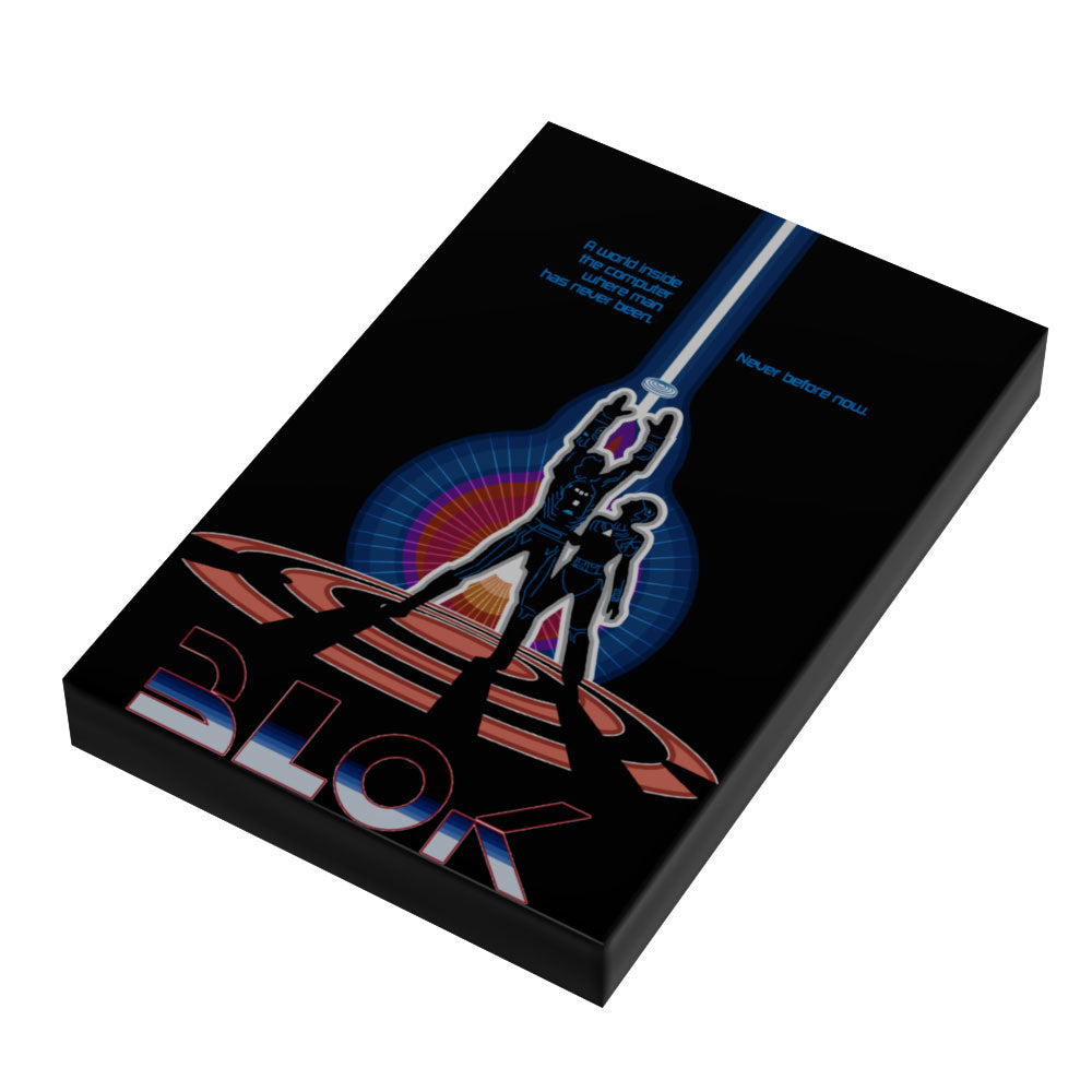 BLOK Movie Cover (2x3 Tile) - B3 Customs (Online Order Only)