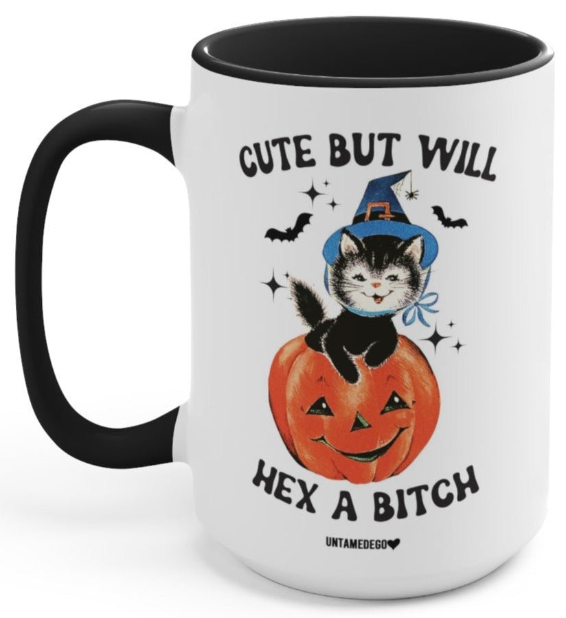 Cute But Will Hex A Bitch 15oz Mug (ONLINE ORDER ONLY)