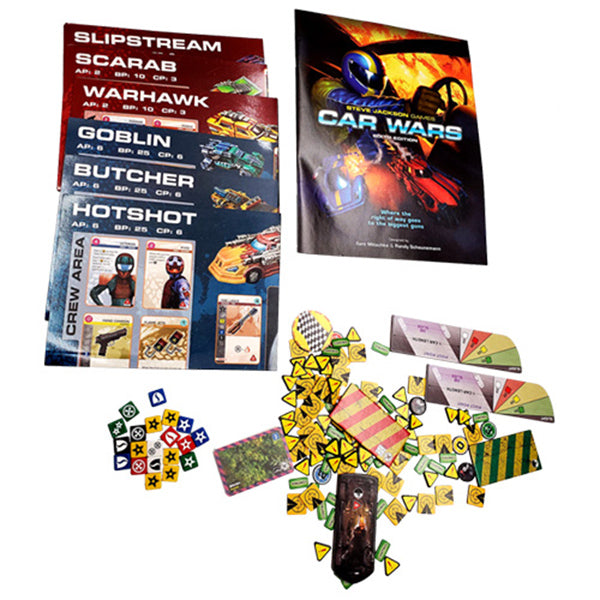 Car Wars: 2 Player Starter Set Red/Yellow (ONLINE ORDER ONLY)