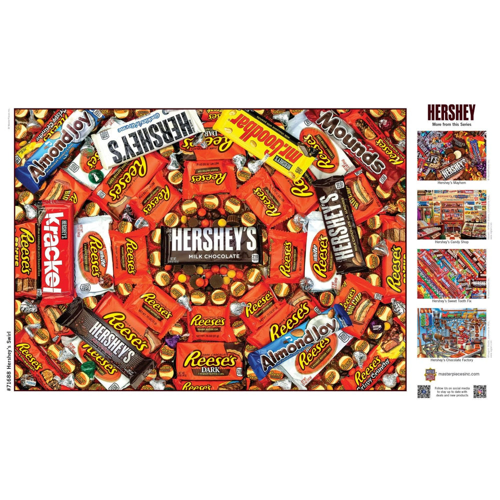 Hershey's Swirl - 1000 Piece Jigsaw Puzzle (ONLINE ORDER ONLY)