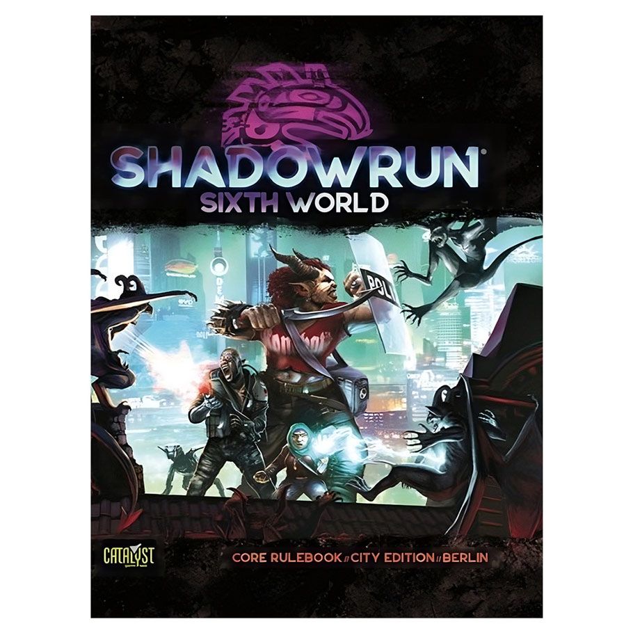 Shadowrun: 6th Edition - Core Rulebook City Edition: Berlin (ONLINE ORDER ONLY)