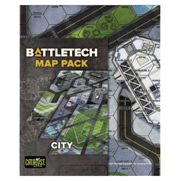 Battletech Map Pack - City (Online Order Only)