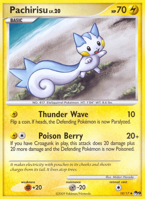 Pachirisu (10/17) [POP Series 9] (Online Only)