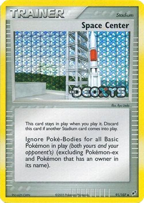 Space Center (91/107) (Stamped) [EX: Deoxys] (Online Only)