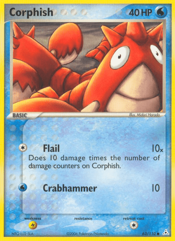 Corphish (63/110) [EX: Holon Phantoms] (Online Only)