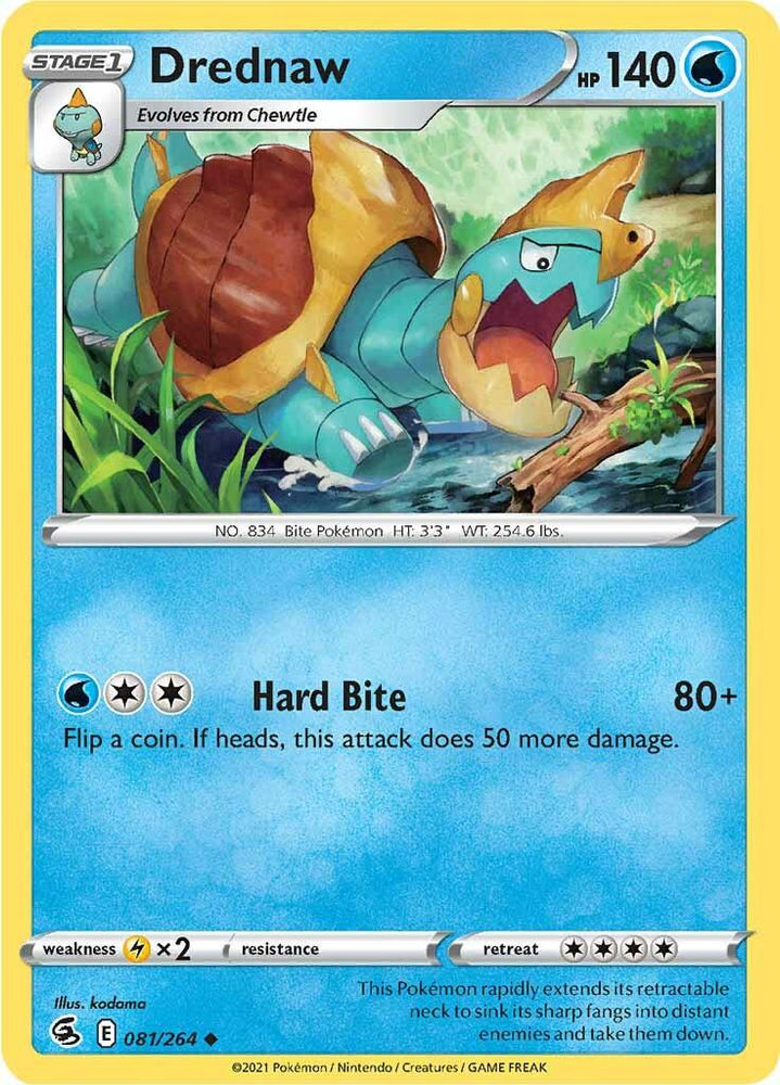 Drednaw (081/264) [Sword & Shield: Fusion Strike] (Online Only)