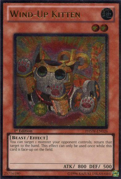 Wind-Up Kitten [PHSW-EN026] Ultimate Rare (ONLINE ORDER ONLY)