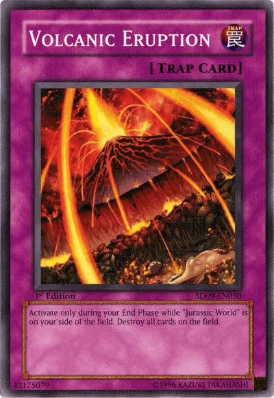 Volcanic Eruption [SD09-EN030] Common (ONLINE ORDER ONLY)