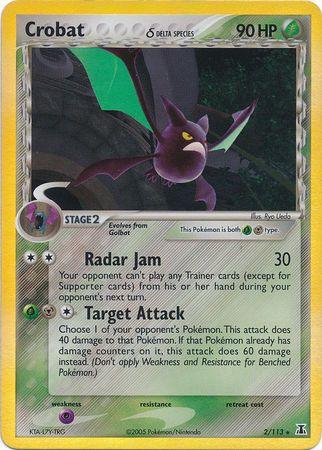 Crobat (2/113) (Delta Species) (Stamped) [EX: Delta Species] (Online Only)
