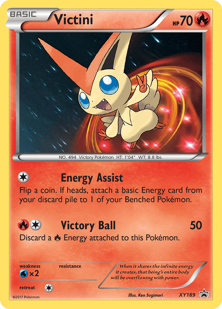 Victini (XY189) [XY: Black Star Promos] (Online Only)