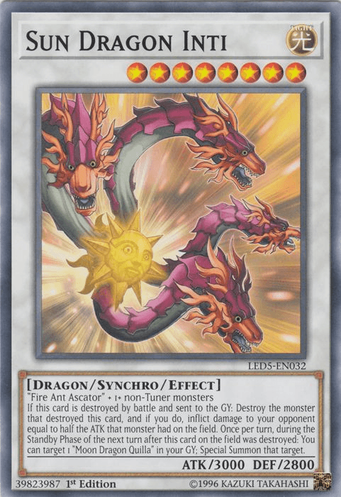 Sun Dragon Inti [LED5-EN032] Common (ONLINE ORDER ONLY)