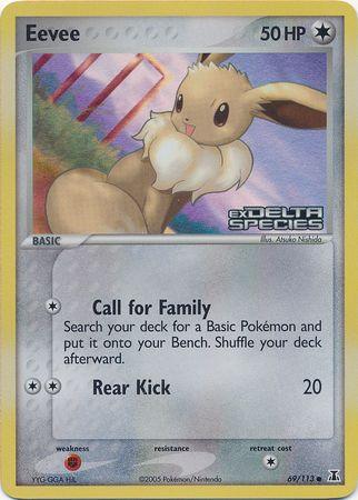 Eevee (69/113) (Stamped) [EX: Delta Species] (Online Only)